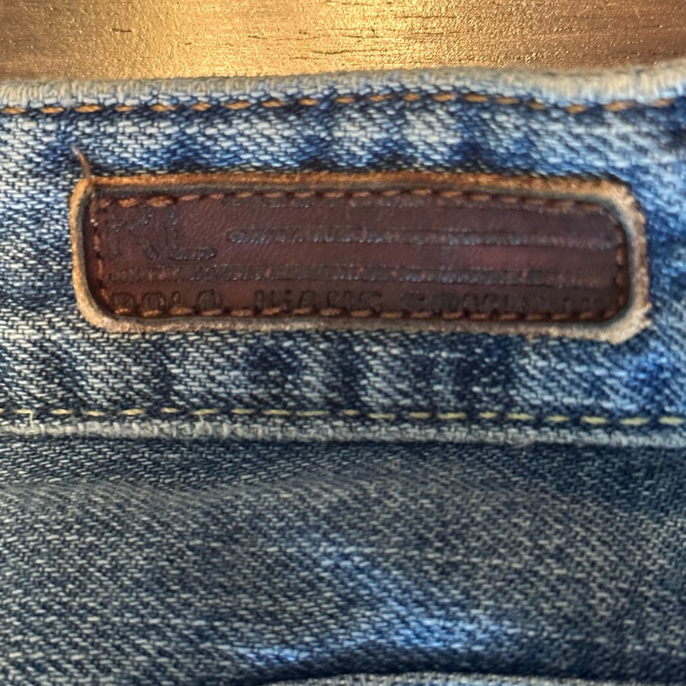 Womens Vintage Polo Jeans Sz 10/30